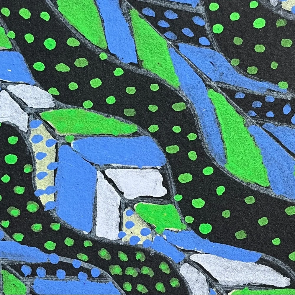 Colorful Patterned Cards-Artist Designed & Painted. Very Special Occassion Cards